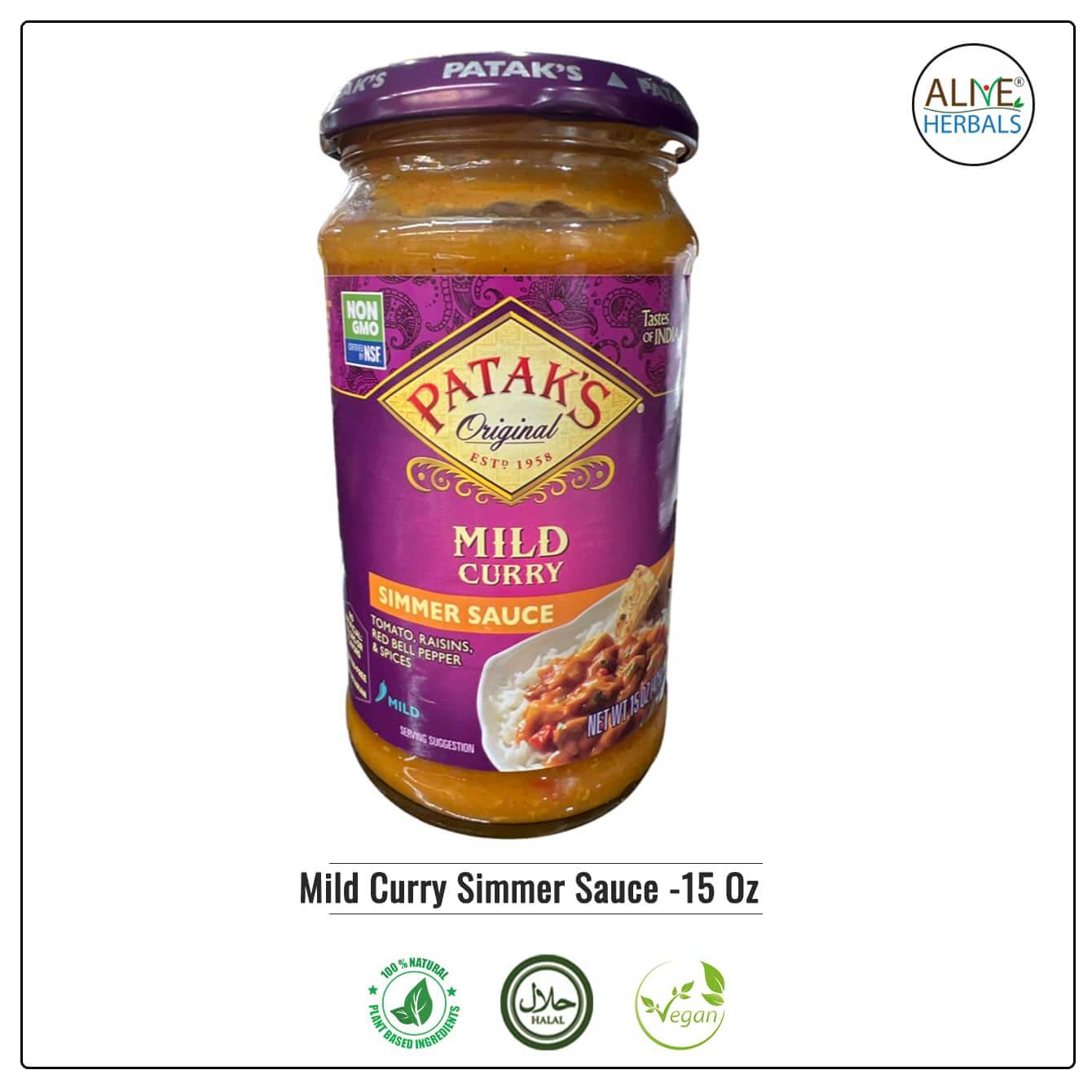 Mild Curry Simmer Sauce