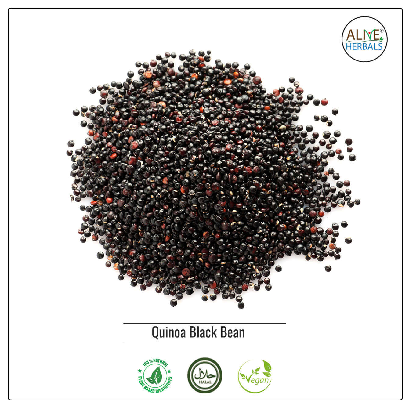 Quinoa Black Bean - Shop at Natural Food Store | Alive Herbals.