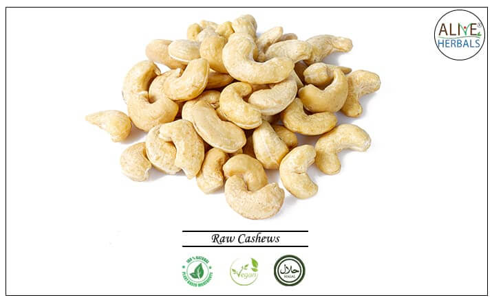 Raw Cashews - Best place to buy nuts online - Alive Herbals