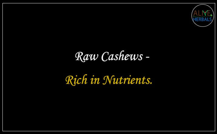 Raw Cashews - Buy from the dried fruit shop