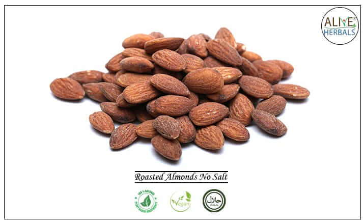 Roasted Almonds Unsalted - Buy from the health food store