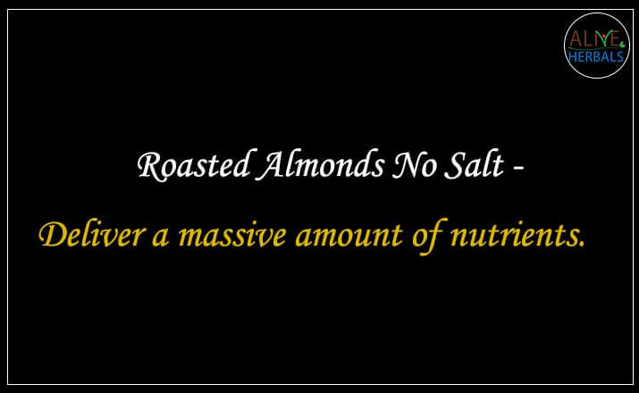 Roasted Almonds Unsalted - Buy from the Nuts shop 