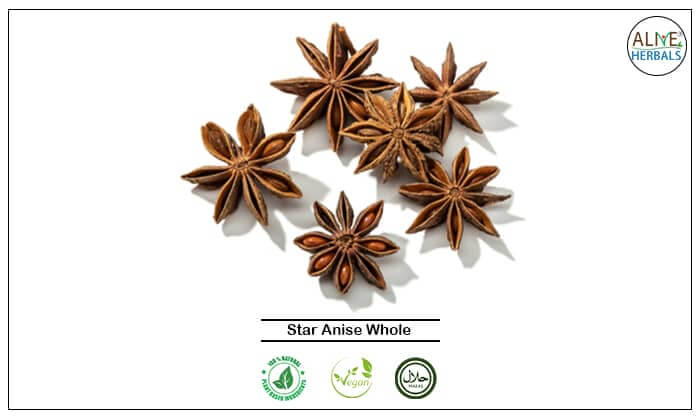 Star Anise Whole - Alive Herbals