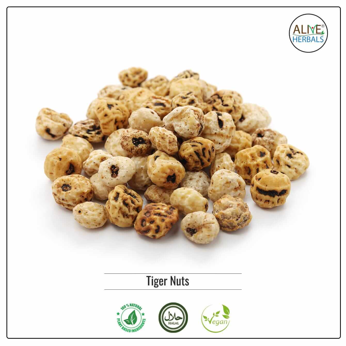Tiger Nuts - Buy at Natural Food Store | Alive Herbals.