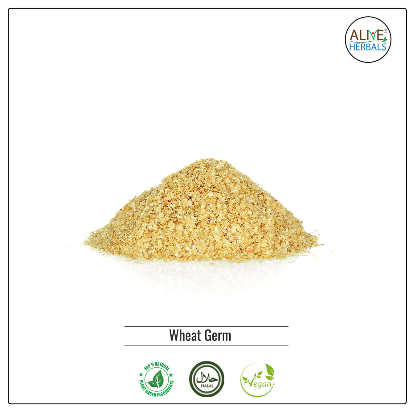 Wheat Germ Toasted - Shop at Natural Food Store | Alive Herbals.
